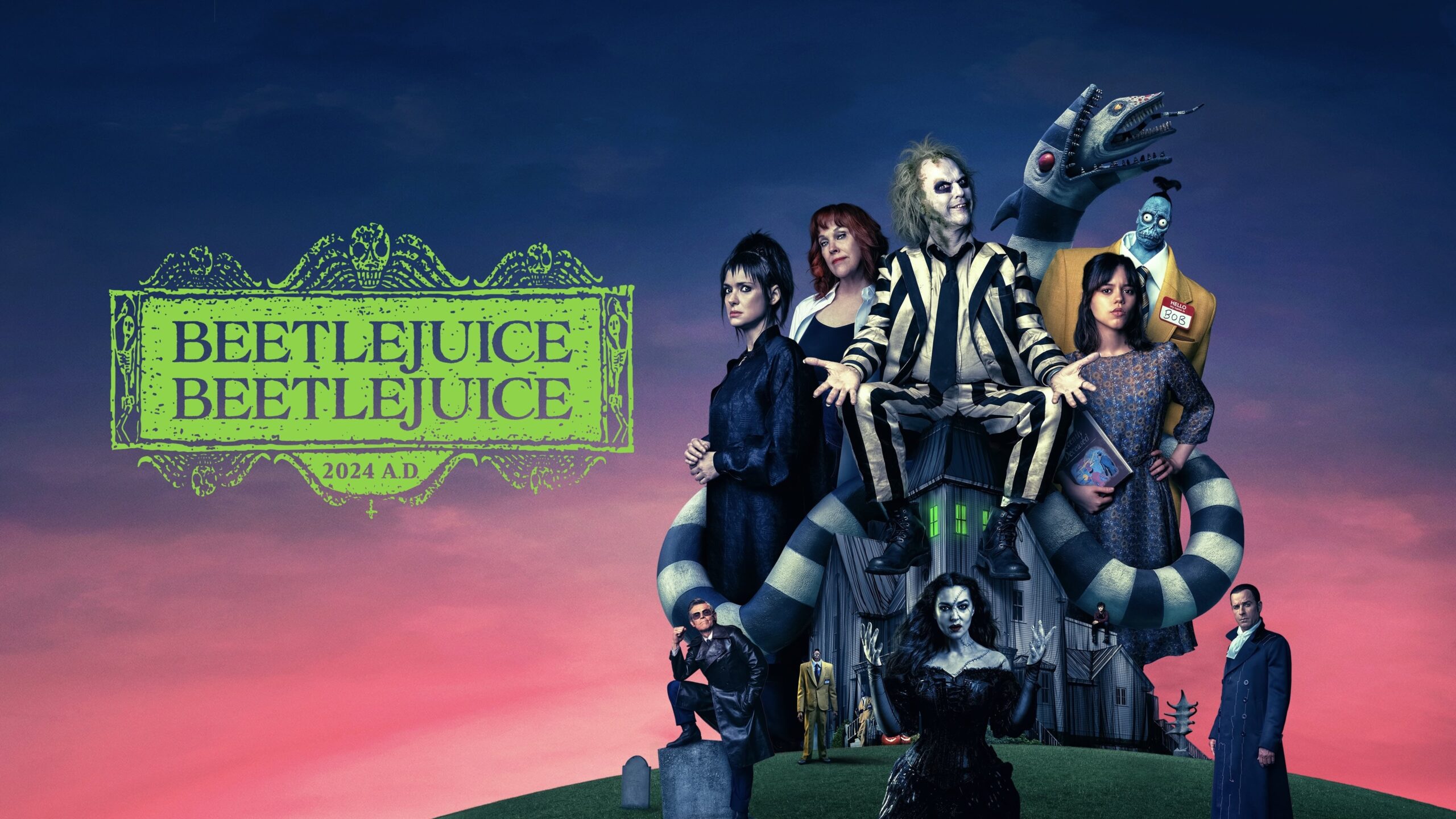 Beetlejuice Beetlejuice Backdrop