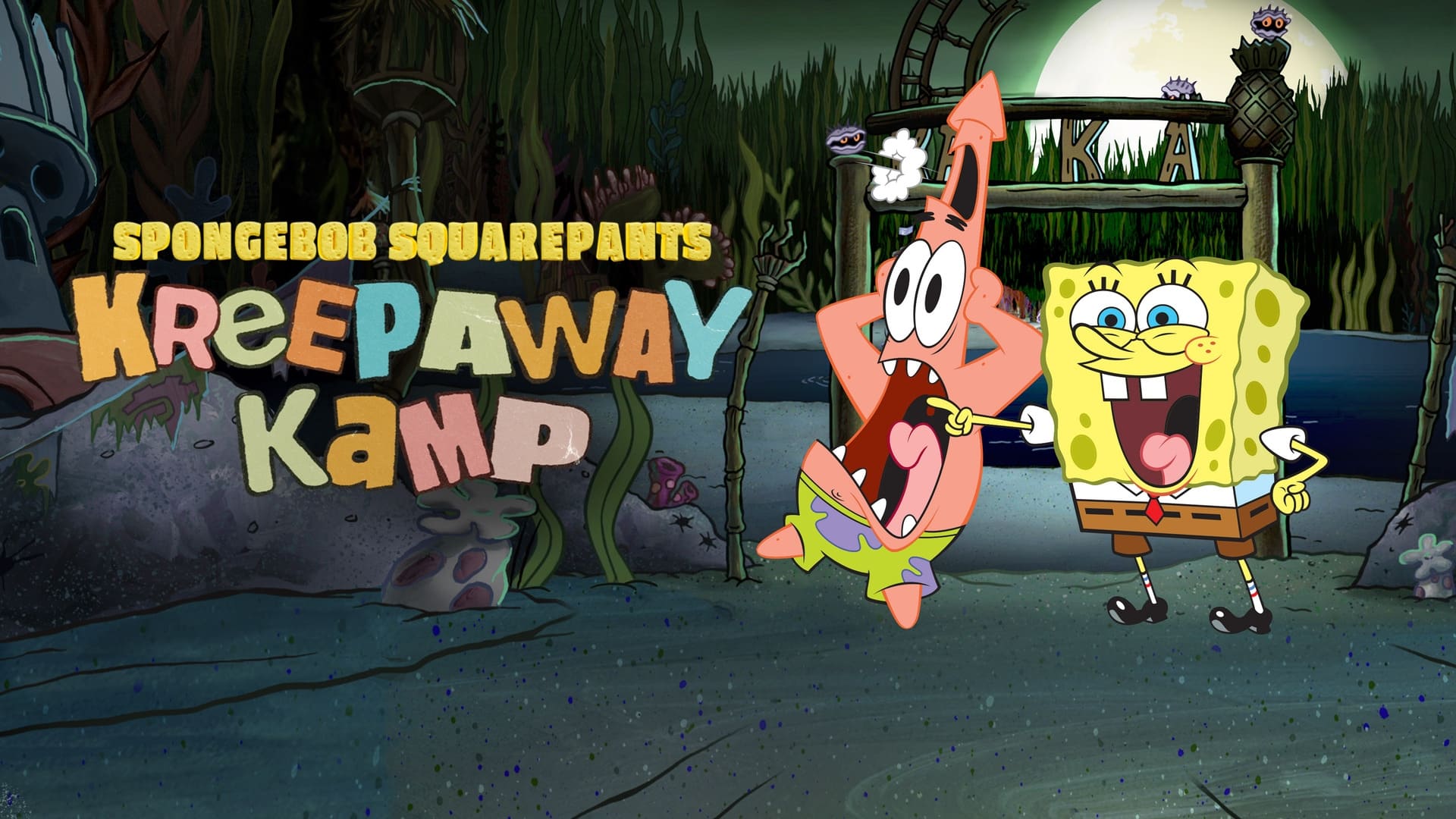 SpongeBob Squarepants: Kreepaway Kamp Backdrop